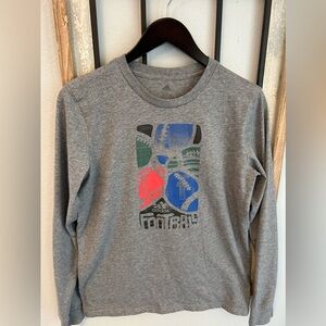 Adidas boys long sleeve T XL